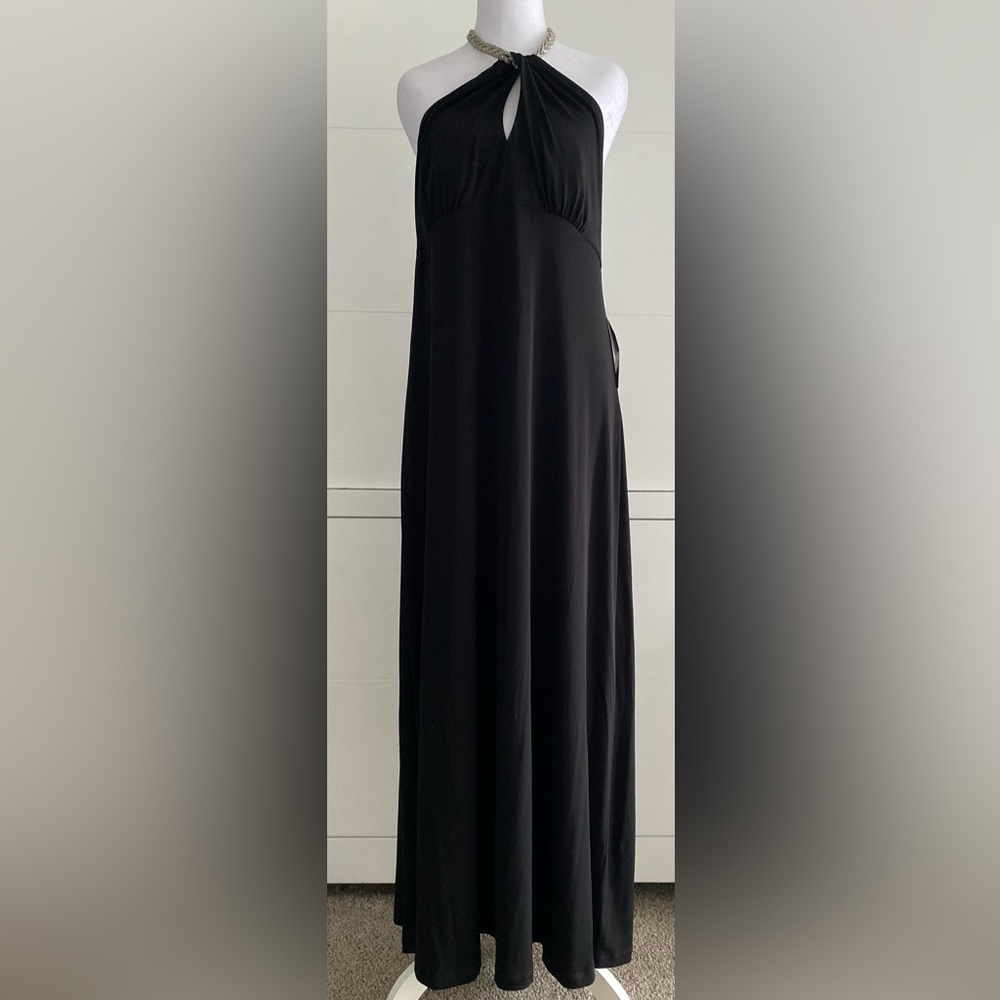 Connected Apparel Black Formal Dress